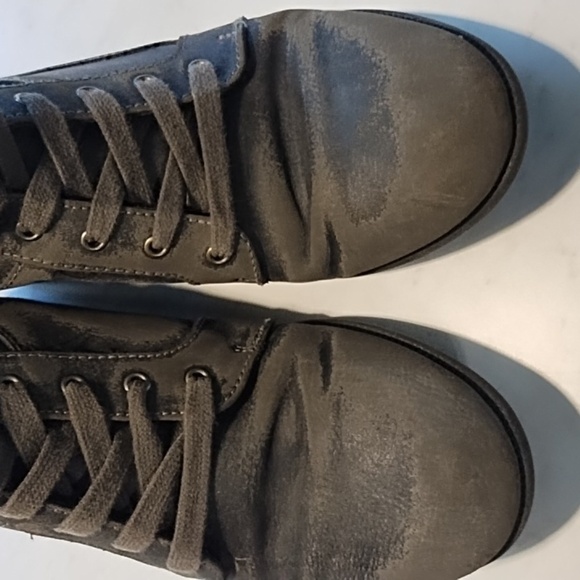 Frye & Co. Penny Bootie Distressed Lace Up Zipper Side Size 7 - Picture 9 of 12